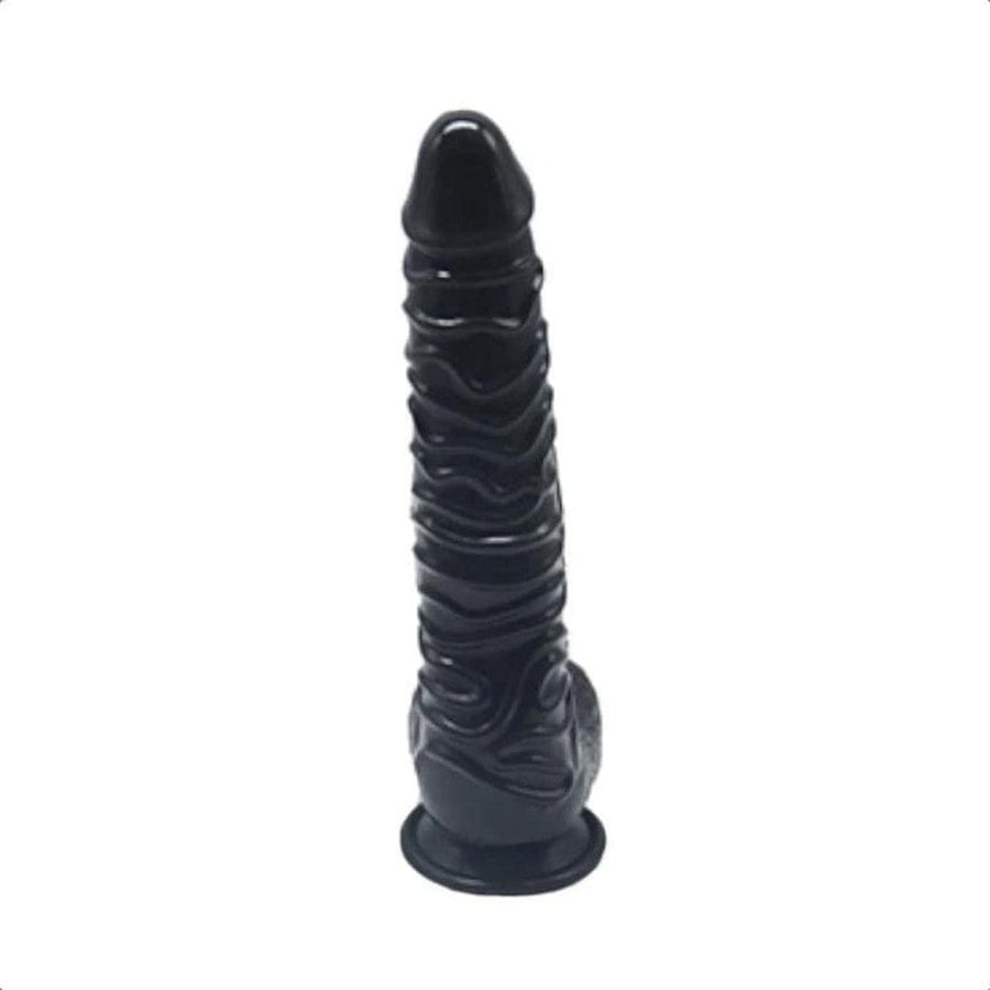 Extreme Stimulation 10 Inch Textured Dildo BDSM, gallery view 3