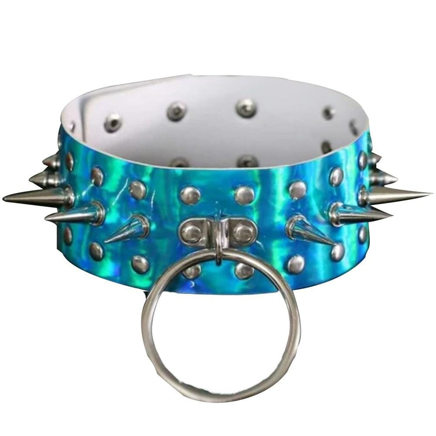 Spiked Bondage Submissive Collar, gallery view 5