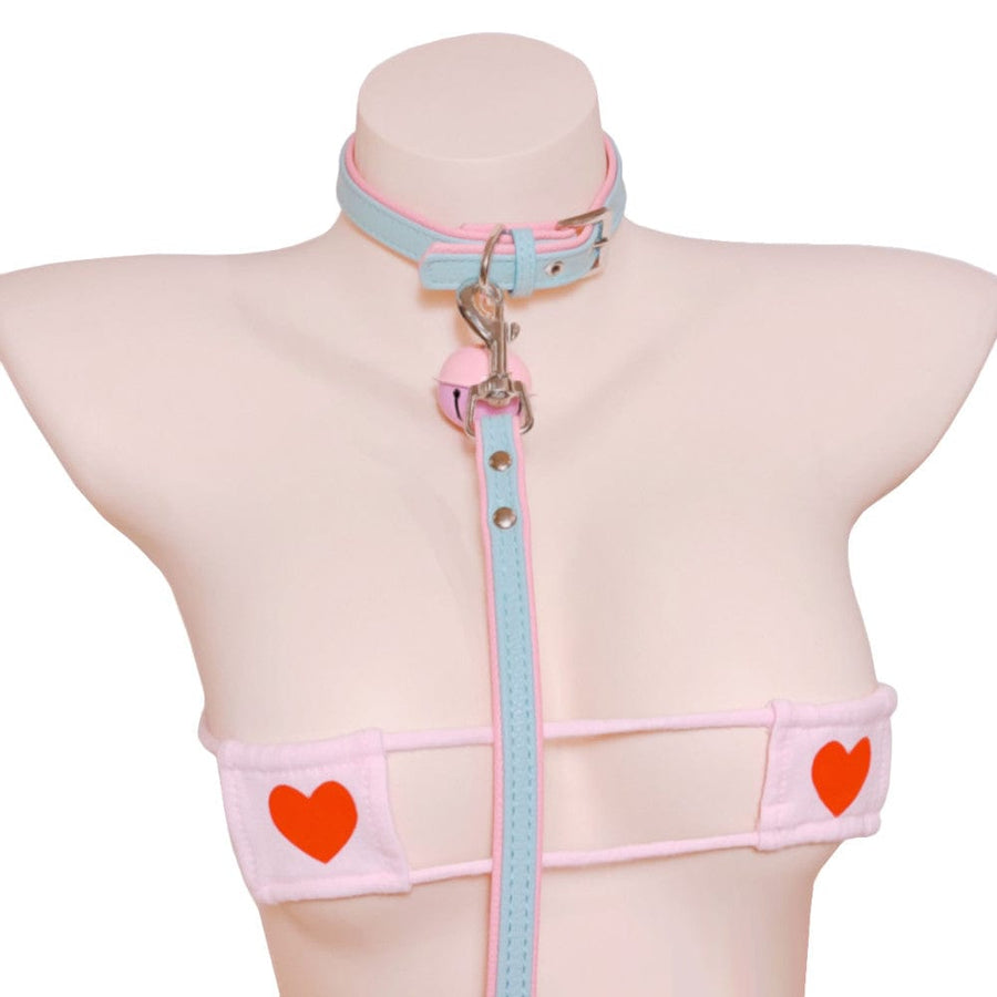 Human Kinky Cute Collar With Bell, gallery view 5