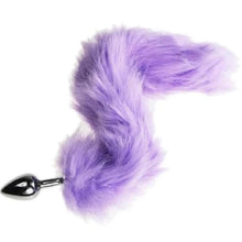 Lade das Bild in den Galerie-Viewer, Flirty Cat Tail Plug 16 Zoll lang BDSM
