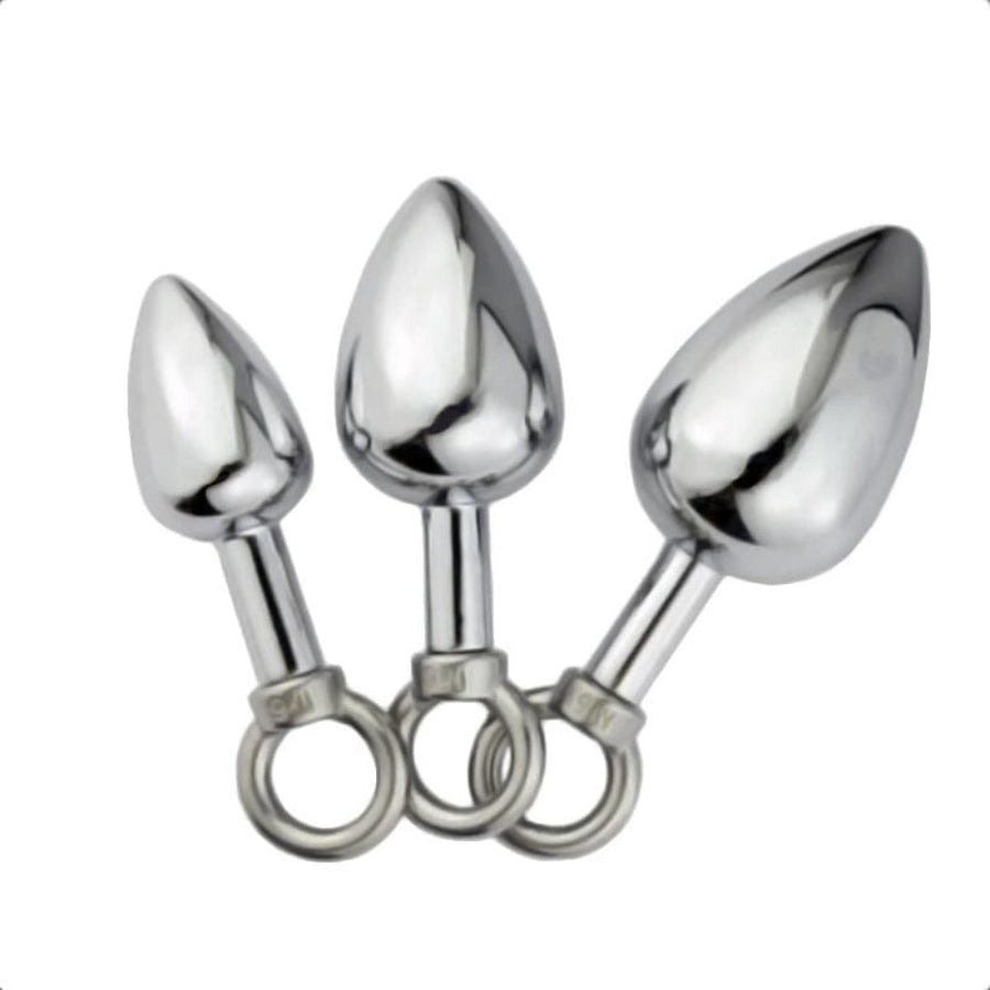Rectal Stimulator Metal Butt Plug BDSM, gallery view 5