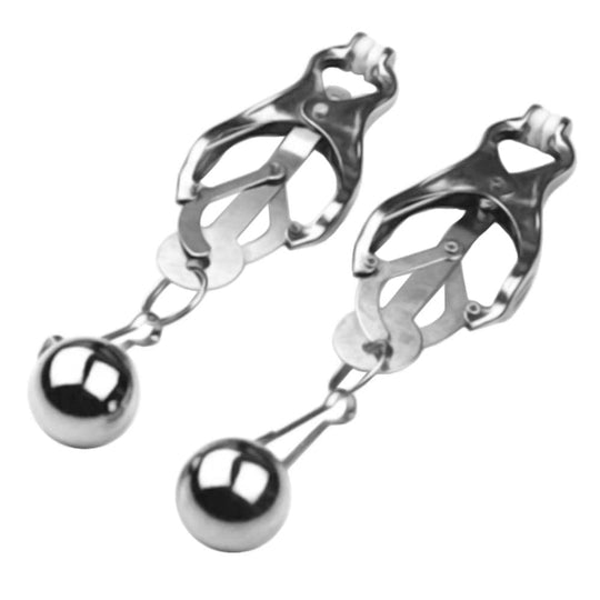 BDSM Painful Nipple Clamp Weights product view