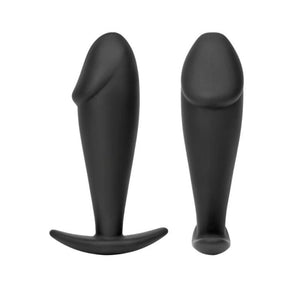 Süßer schwarzer Schwanz für Anfänger, Analplug, 10 cm lang, BDSM