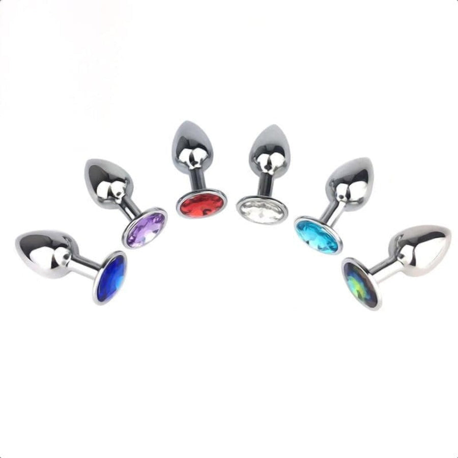 Stainless Steel Butt Plug 2.87 Inches Long BDSM, gallery view 3