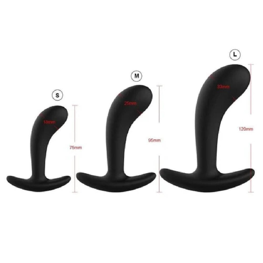 Flared Base Anal Training Toys 3pcs BDSM, gallery view 5