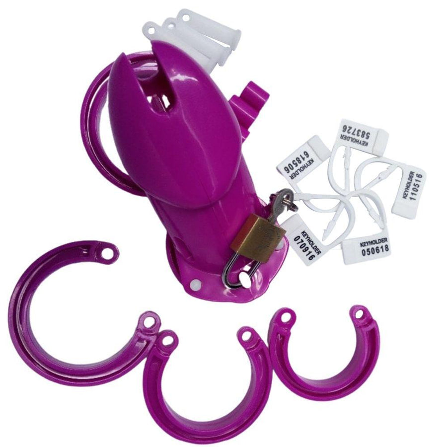 The Chick Magnet Plastic Cock Cage 3.15 inches and 3.94 inches long, gallery view 11