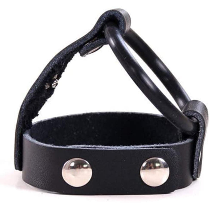 Balls Stretcher Rubber Penis Ring BDSM, gallery view 5