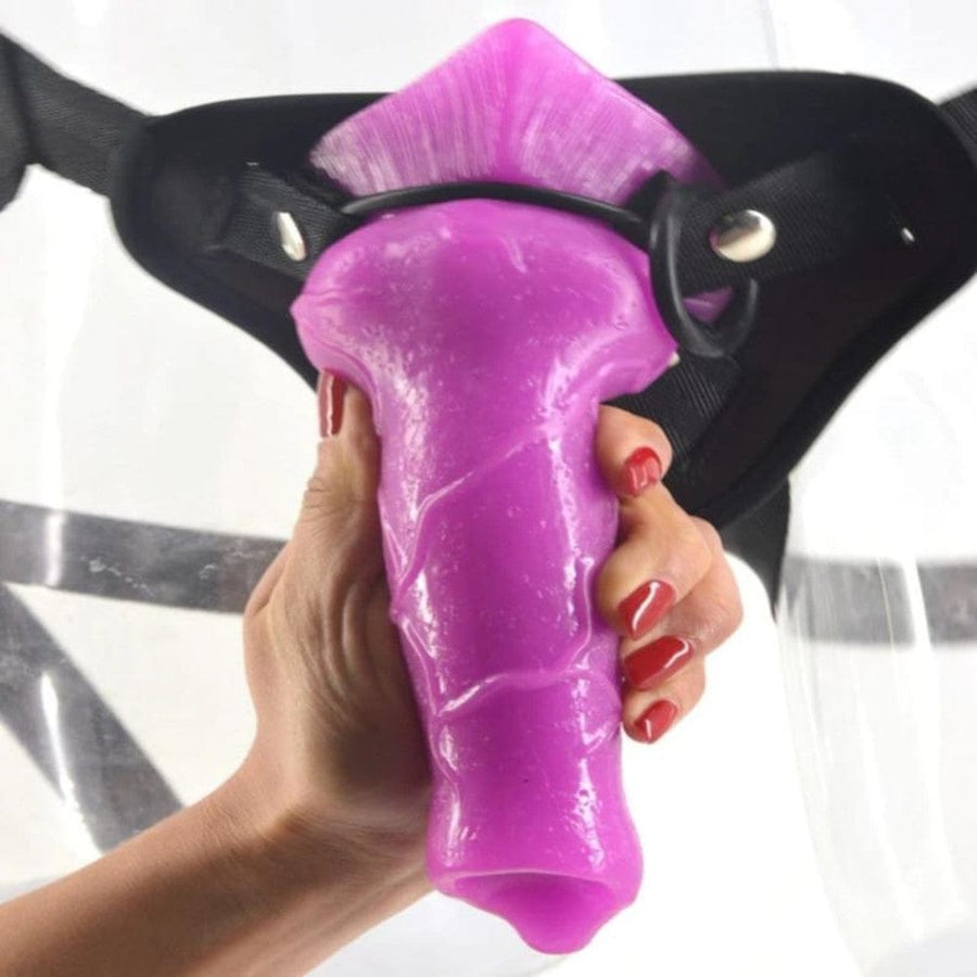Luscious Wolf Dong Animal Dildo With Strap On Set BDSM, gallery view 8
