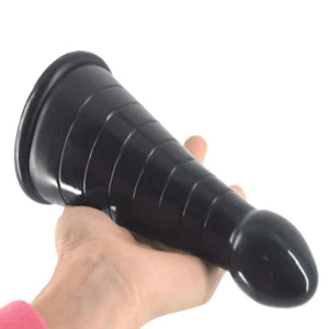 Großer, böser, kegelförmiger Analdildo BDSM