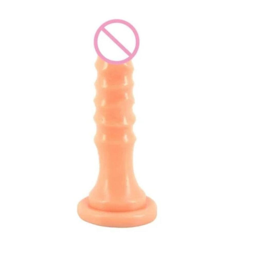 10 Inch Wavy Ridges Flexible Dildo, gallery view 6