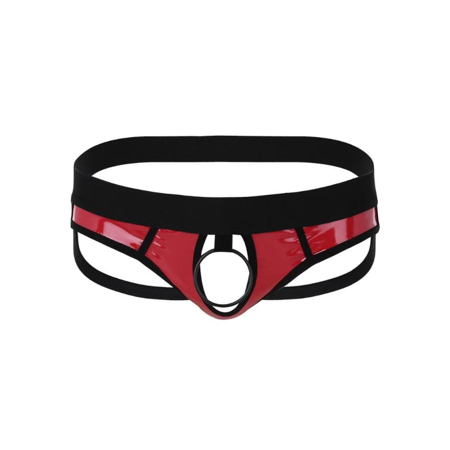Low-Rise Spandex Strap On Cock Ring BDSM product view
