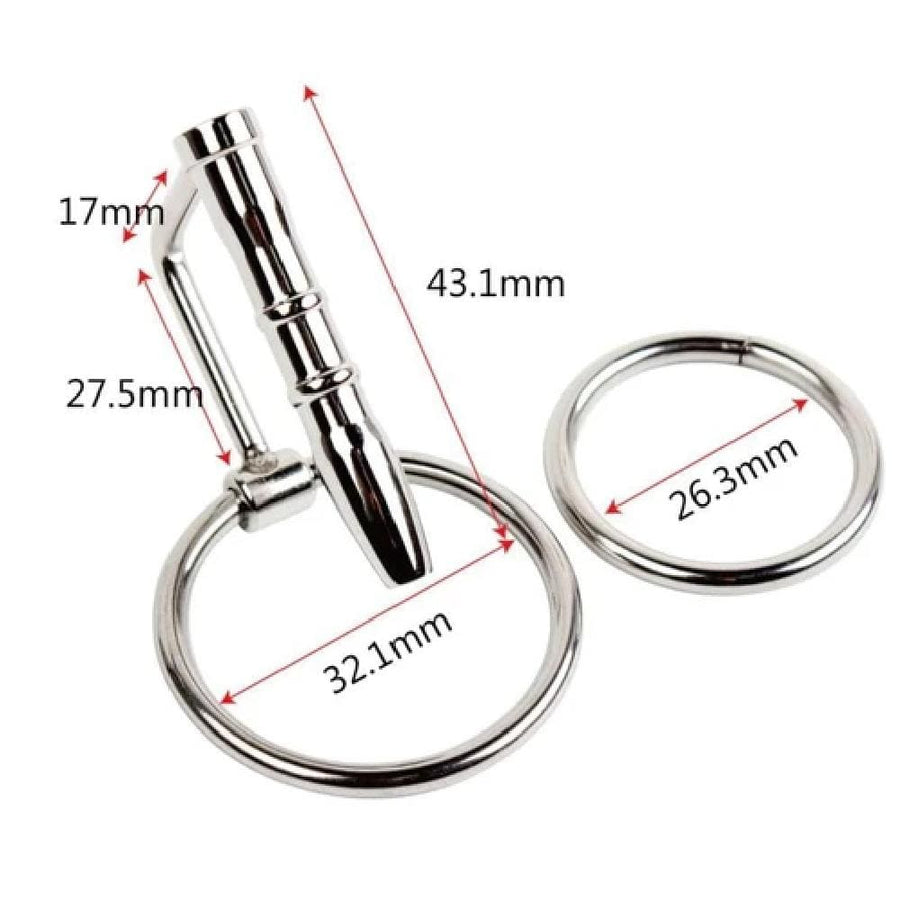 Hollow Stainless Steel Penis Plug, gallery view 5