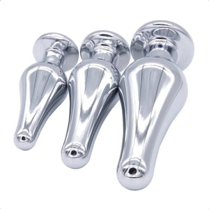 Rektaler Dilatator-Buttplug-Set 3-teilig BDSM