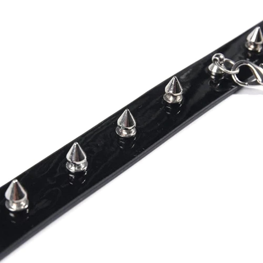 Black Gothic Talisman Pendant Collar, gallery view 6