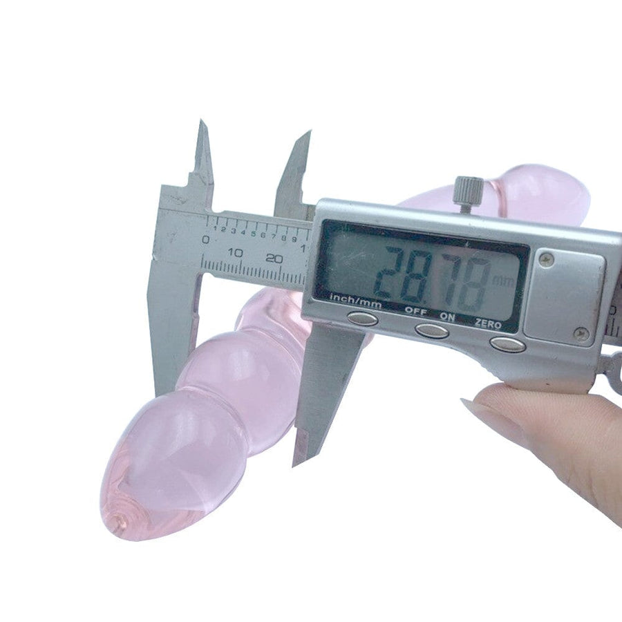 Pink Sexy Double Ended Beaded Dildo BDSM, gallery view 6