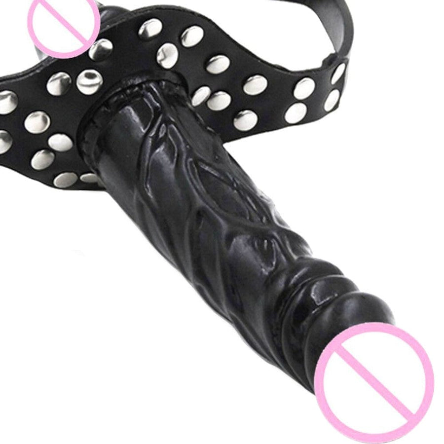Couple's Double Ended Dildo Gag BDSM, gallery view 5