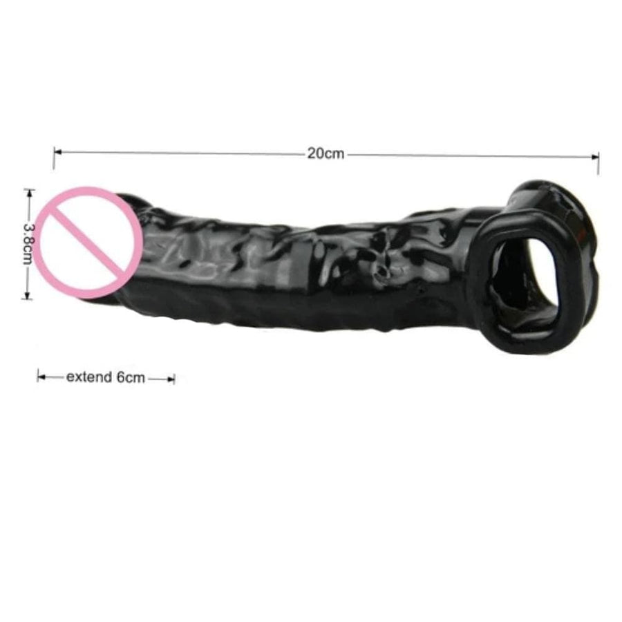 Beaver Stuffer Penis Extender Sleeve BDSM, gallery view 6