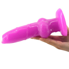 Lade das Bild in den Galerie-Viewer, Animalistischer 7-Zoll-Hundedildo mit Saugnapf BDSM
