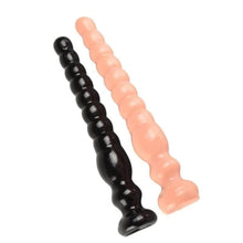 Load image into Gallery viewer, Super Soft 10 Inch Beaded Dildo BDSM
