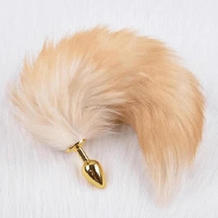Elegant Fox Tail Butt Plug 19 Inches Long BDSM, gallery view 6