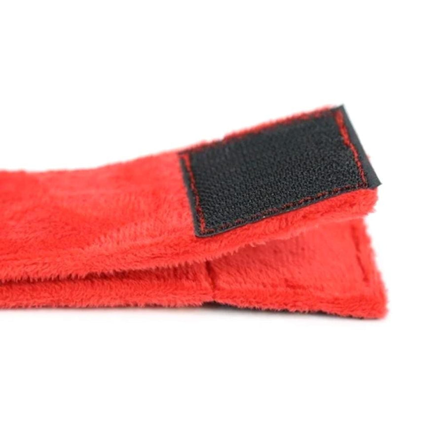 Super Comfy Red Foot Cuffs BDSM, gallery view 6