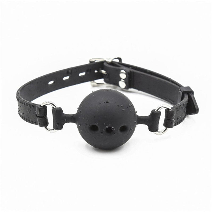 Breathable Silicone Ball Gag BDSM, gallery view 6