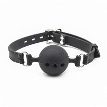 Load image into Gallery viewer, Breathable Silicone Ball Gag BDSM
