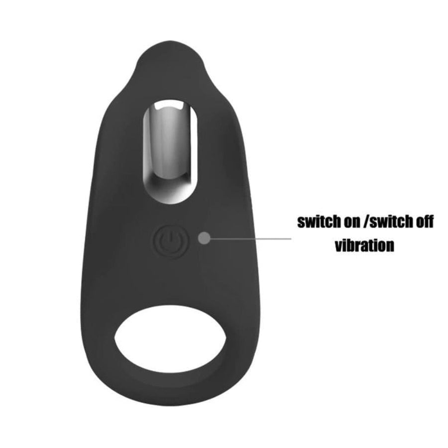 Playtime Ally 7-Speed Rechargeable Cock Ring BDSM, gallery view 4
