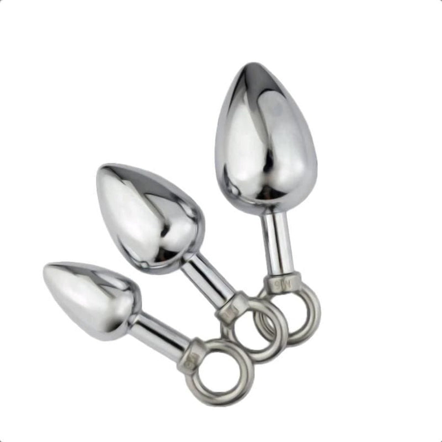 Rectal Stimulator Metal Butt Plug BDSM, gallery view 6