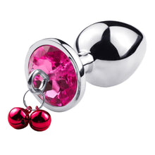 Load image into Gallery viewer, Dangling Jeweled Bell Princess Plug
