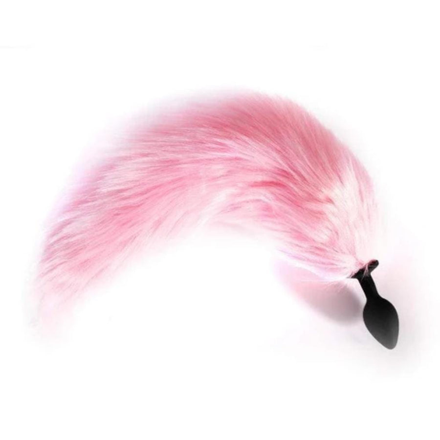 Flexible Silicone LED Fox Tail Plug BDSM product view