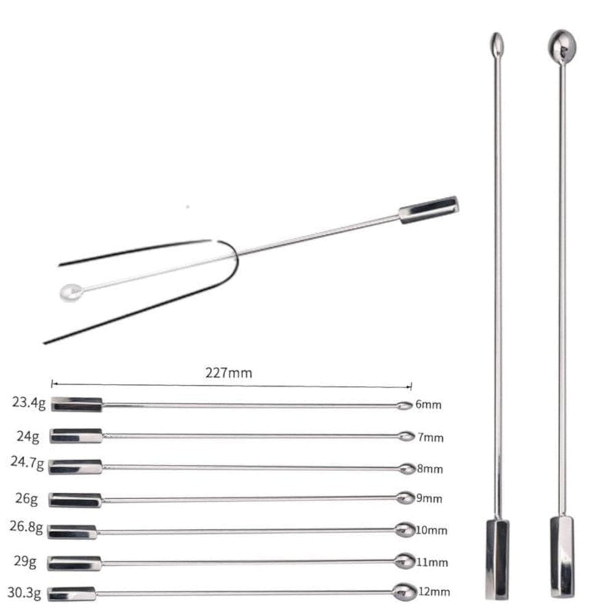 Metal Urethral Play Penis Wand BDSM, gallery view 6