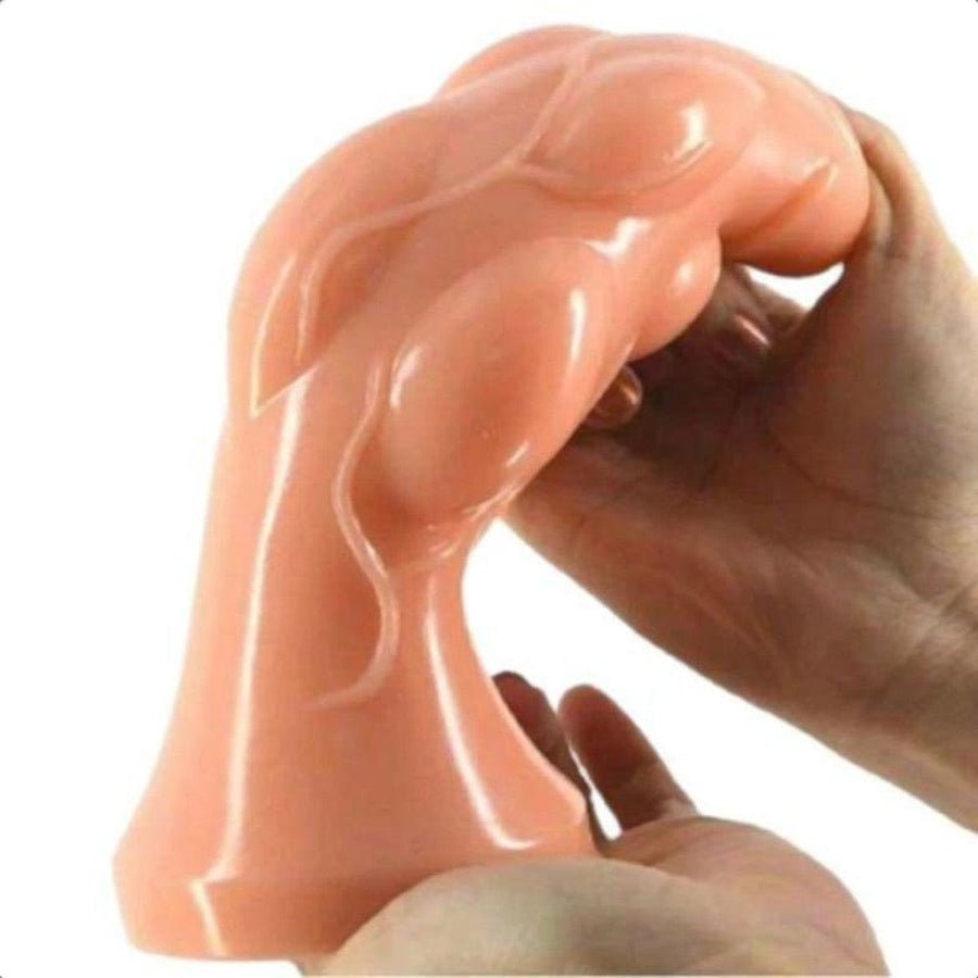BDSM Soft and Flexible Large Knot Dildo, gallery view 10