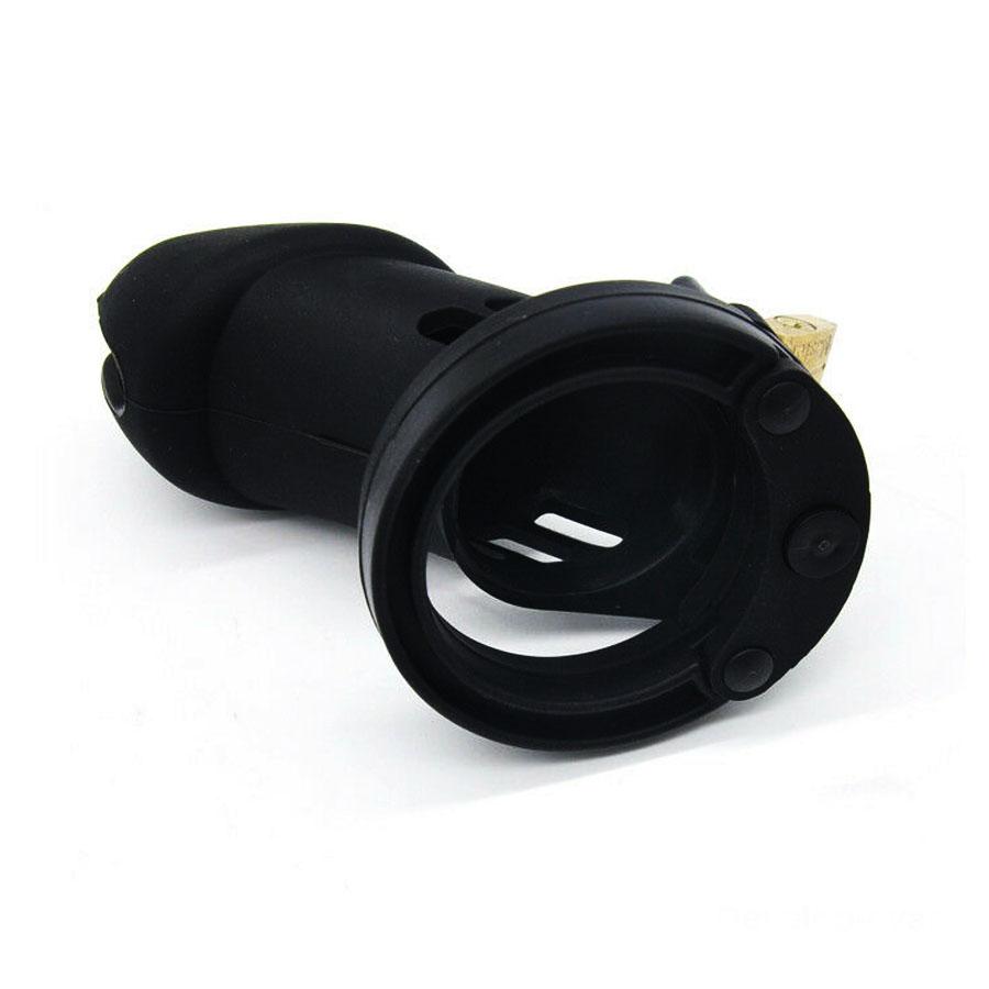 Silicone Cock Cage for beginners 3.15 inches and 3.74 inches long, gallery view 8