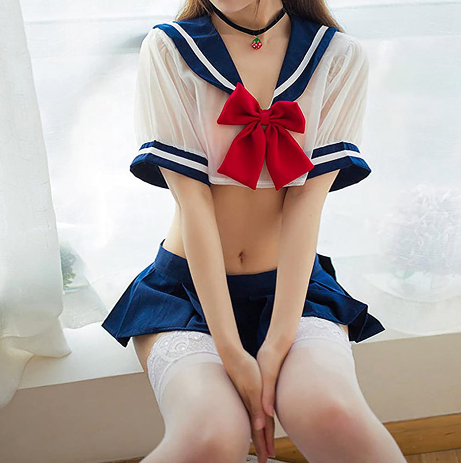 Strawberry Cosplay Lingerie Set, gallery view 2