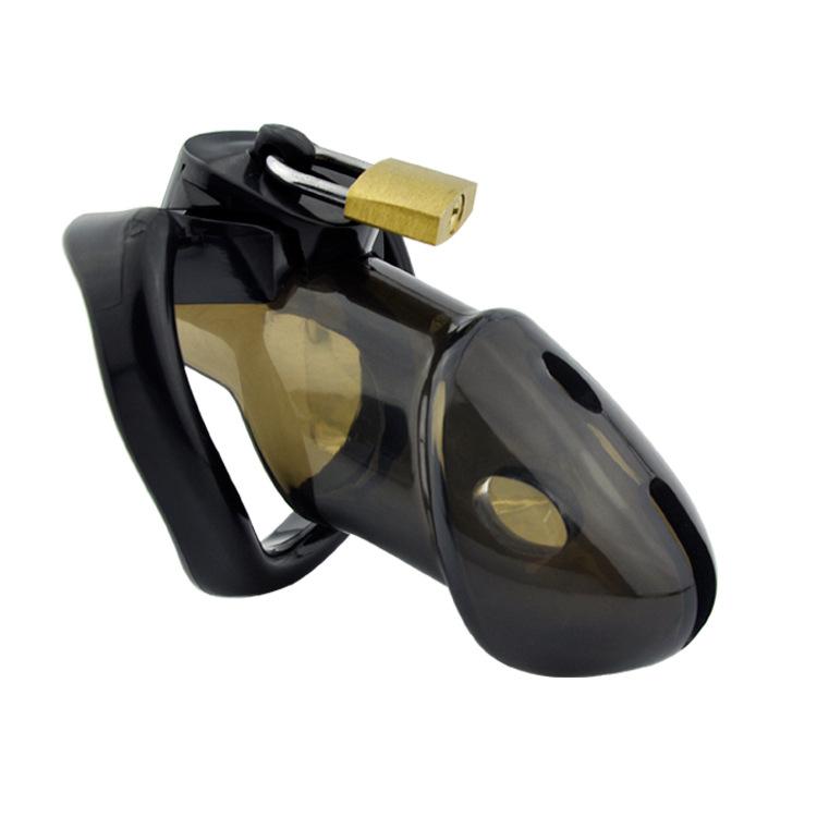 Ariel Plastic Chastity Cage 2.95 Inches Long, gallery view 2