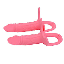 Load image into Gallery viewer, Colored Hollow Dildo With Strap On Harness 6 Inch
