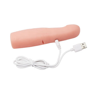 Remote-Controlled Vibrating Penis Sleeve BDSM