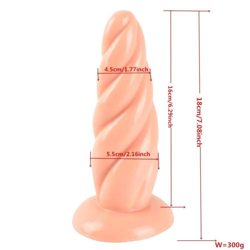 BDSM Spiral Fun Anal Dildo, gallery view 7