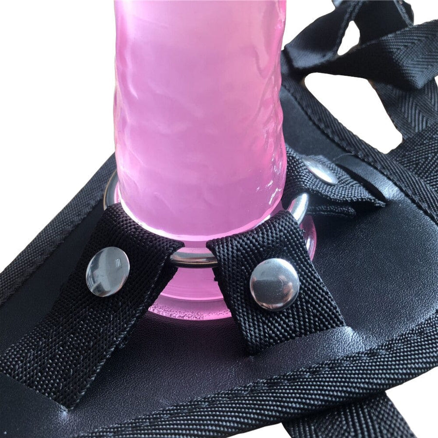 Sexy Pegging Pink Strap On Dildo BDSM, gallery view 5