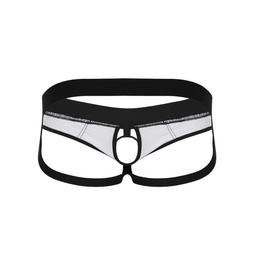 Low-Rise Spandex Strap On Cock Ring BDSM, gallery view 2