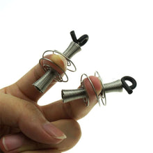 Load image into Gallery viewer, BDSM Pleasure Stimulation Electro Nipple Clamps Set
