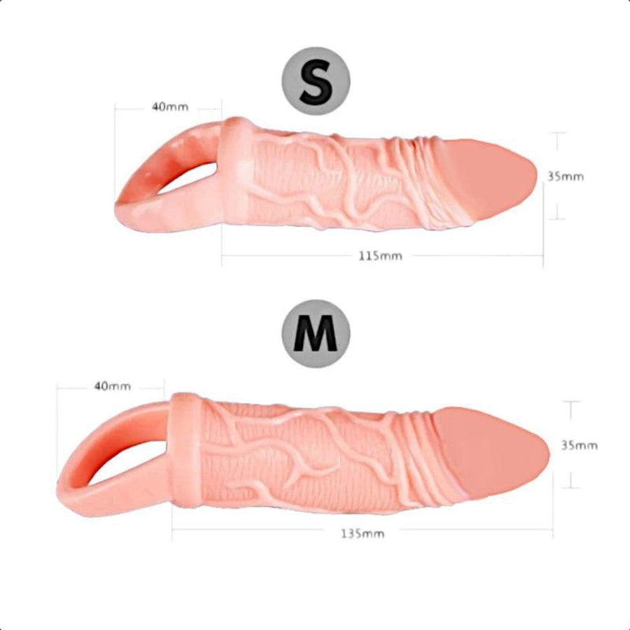 Hollow Dick Sleeve Strap On for Men, gallery view 7