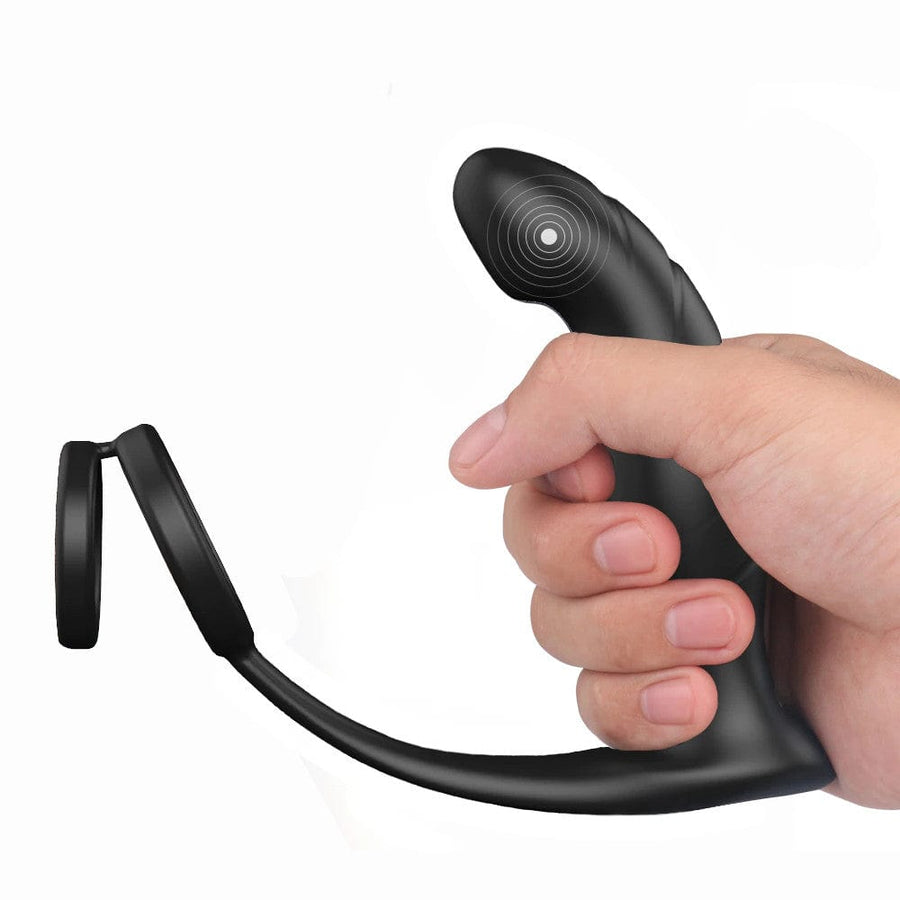 Prostate Massager With Cock Ring BDSM, gallery view 7