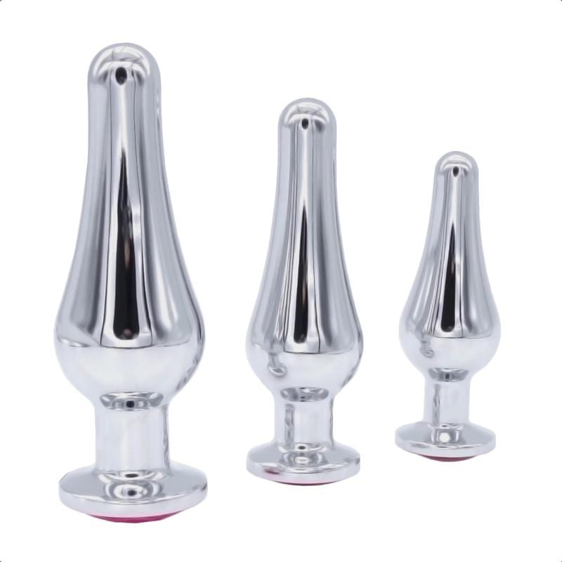 Rectal Dilator Butt Plug Kit 3pcs BDSM, gallery view 7