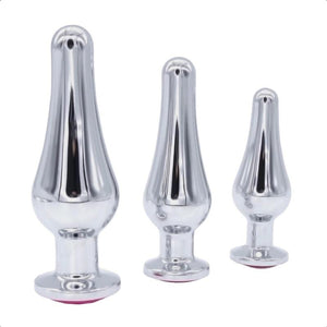 Rektaler Dilatator-Buttplug-Set 3-teilig BDSM