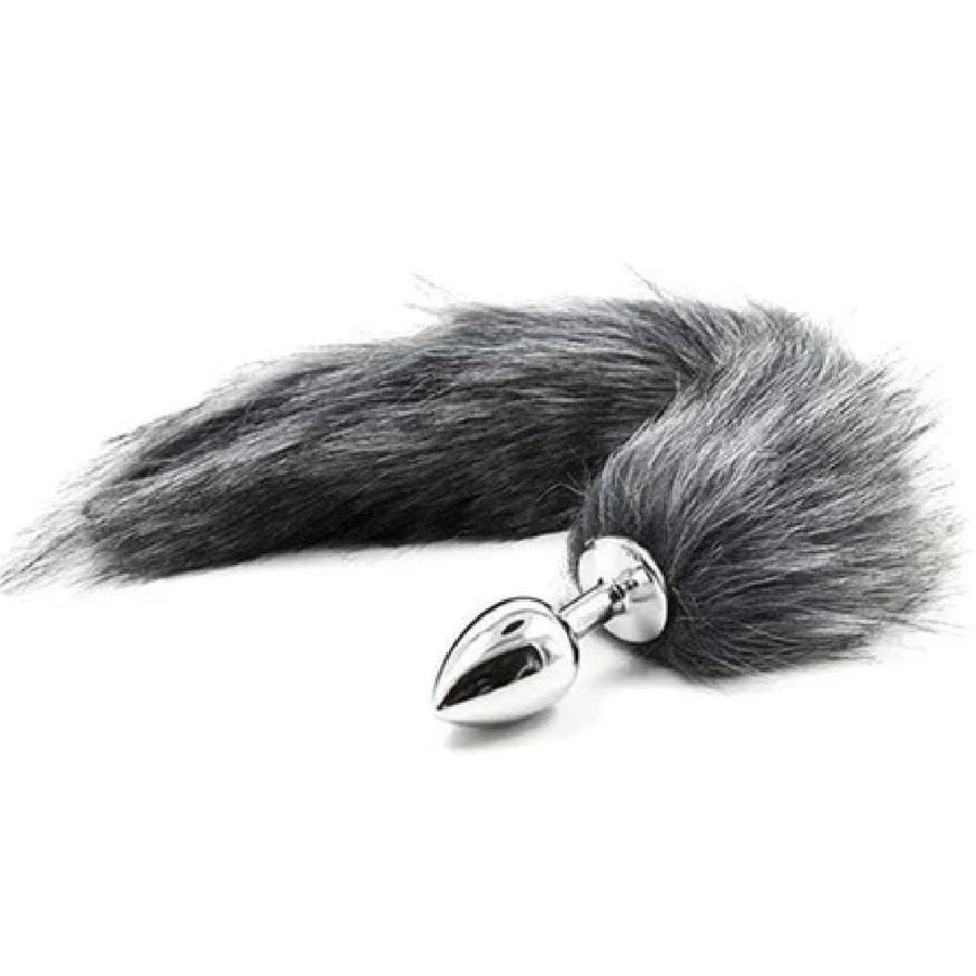 Seductive Fox Tail Butt Plug 17 Inches Long BDSM, gallery view 7