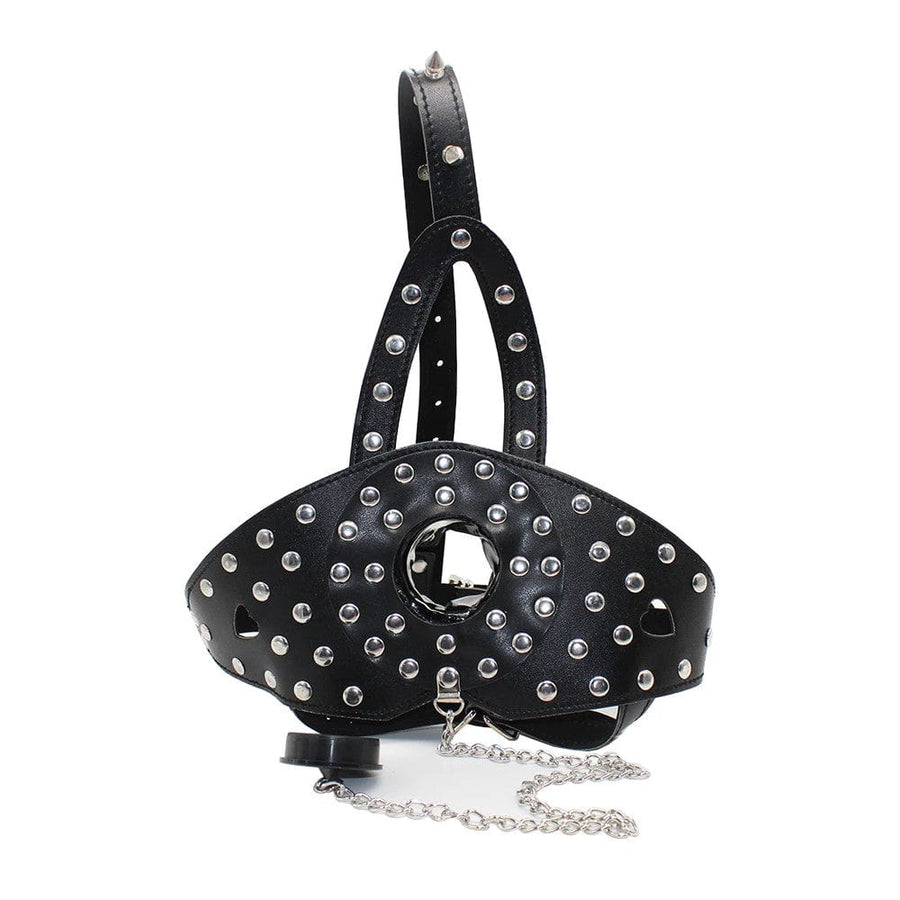 Studded Gothic BDSM Muzzle BDSM, gallery view 10