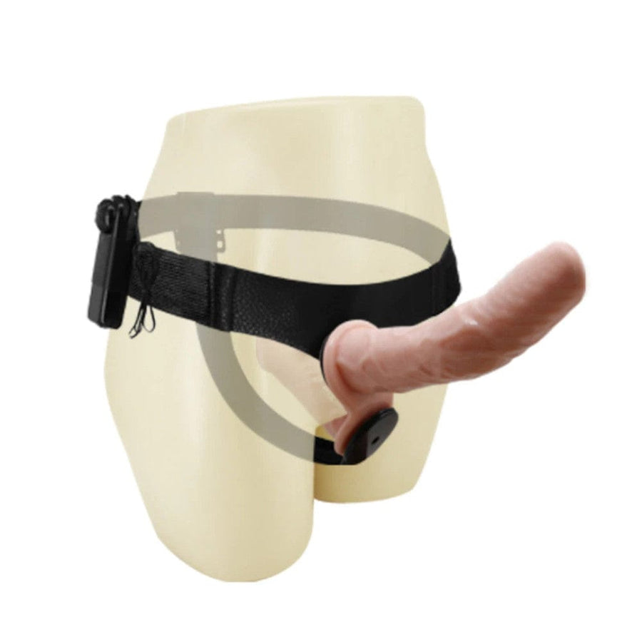Battery-Powered Double Ended Strap On Vibrating, gallery view 2