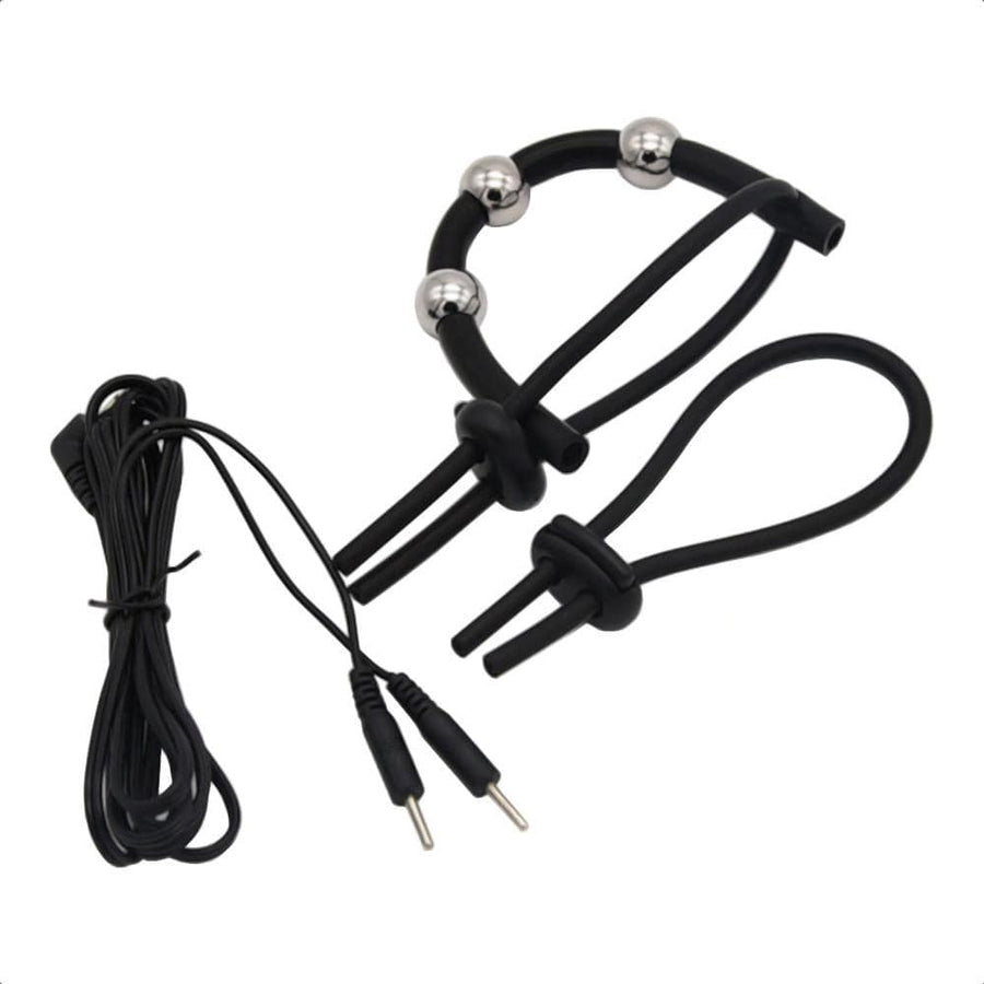 Stimulating Massage Electric Cock Rings BDSM, gallery view 7